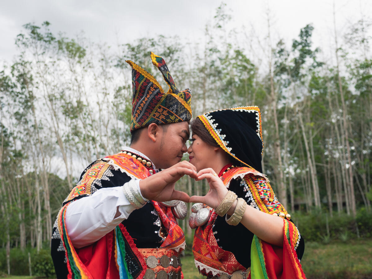 Khalsia & Eric’s Outdoor shoot (Kg. Bokilong, Kota Belud)