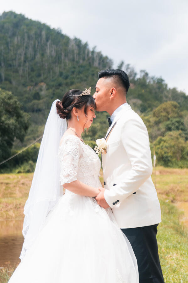 Ric & Elma outdoor photoshoot (Kg. Bongkud, Ranau)