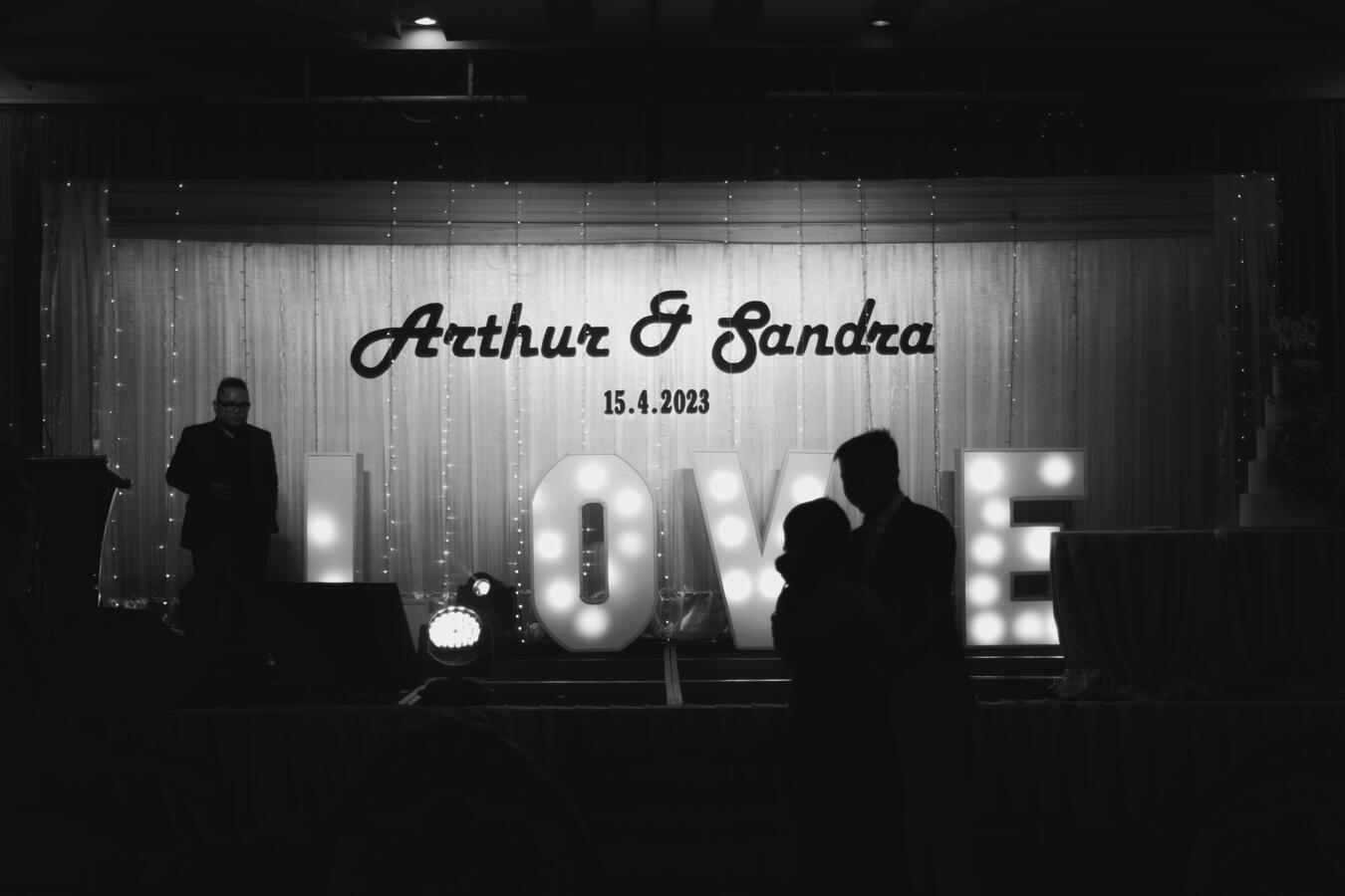 Wedding Reception of Arthur & Sandra
